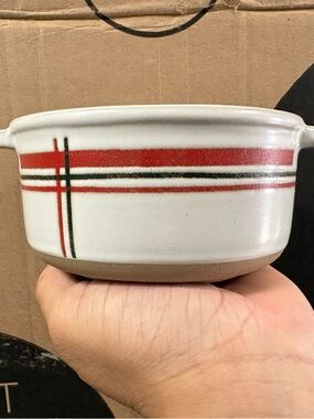 Christmas Plaid Stripes Stoneware Ramekin - Hearth & Hand with Magnolia